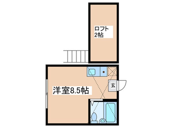 コーポ大里の物件間取画像